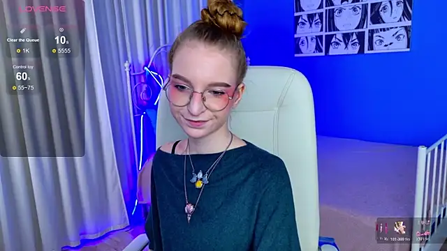 VioletShine online show from November 8, 2025, 8:03 am