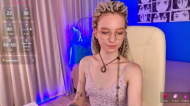 VioletShine online show from July 24, 2026, 1:20 pm