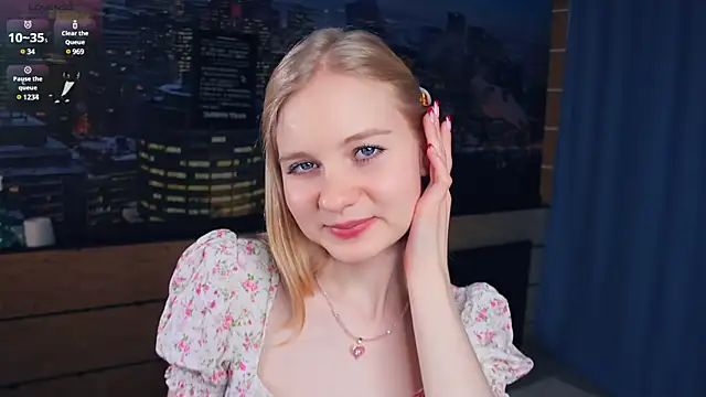 OdelinaFicken online show from February 23, 2025, 8:06 am