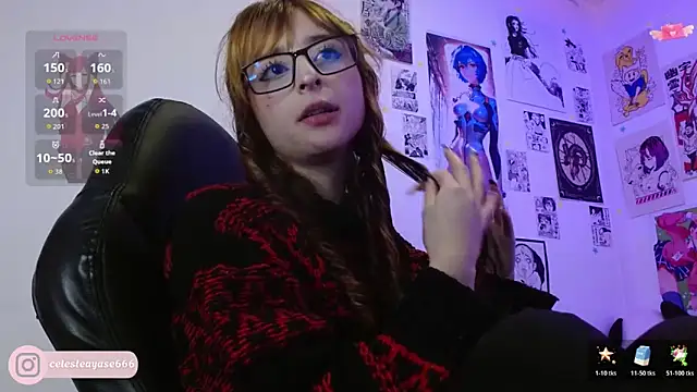 CelesteAyase online show from February 20, 2026, 1:57 am