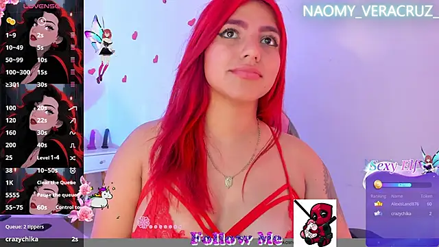 Naomy veracruz  online show from February 27, 2025, 7:26 pm