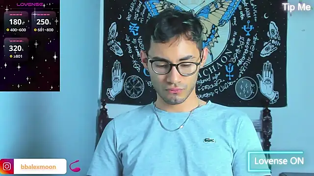 alexdesire online show from March 18, 2025, 7:10 pm