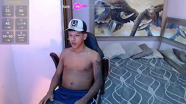 mr stiven  online show from March 18, 2025, 7:08 am