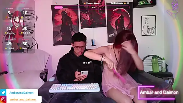 Snapshot of Ambar_and_daimon_ chatting on September 29, 2025, 6:13 pm Ambar and daimon  online show from September 29, 2025, 6:13 pm