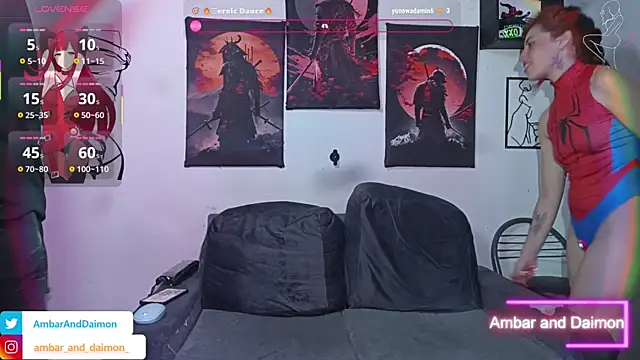 Snapshot of Ambar_and_daimon_ chatting on October 24, 2025, 7:38 am Ambar and daimon  online show from October 24, 2025, 7:38 am