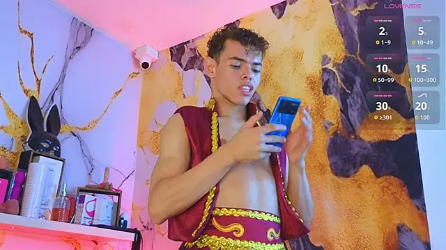 Nijinsky LatinBoy online show from December 14, 2025, 1:55 am