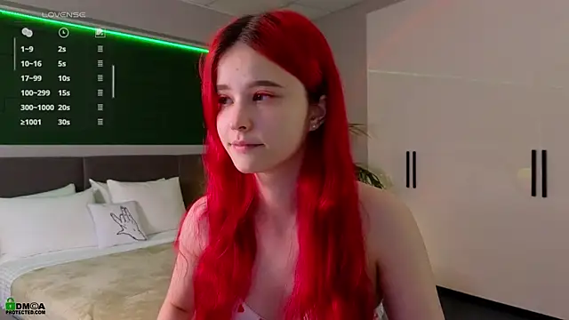 Rina Red online show from September 27, 2025, 1:32 am