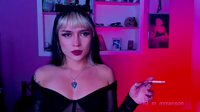 m  manson online show from February 19, 2025, 9:58 pm