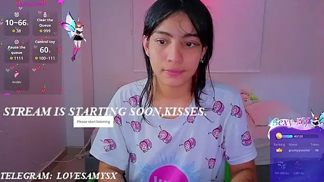 Lovelyamyy online show from April 17, 2026, 2:14 am