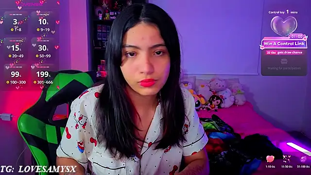 Lovelyamyy online show from June 4, 2026, 3:01 am