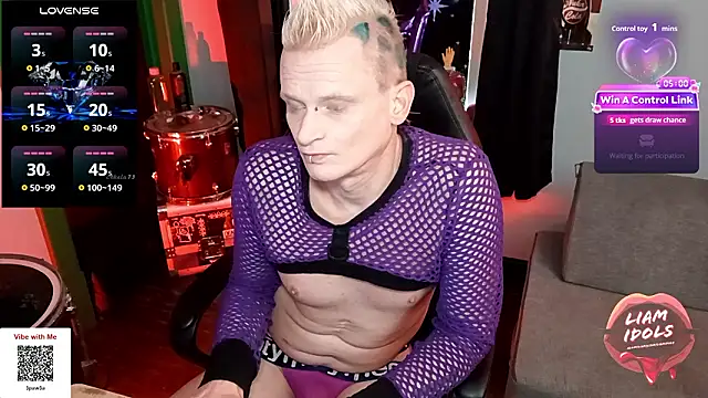 LiamIdols online show from January 15, 2026, 7:06 pm