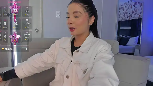 ValeriaOrtega online show from March 21, 2026, 12:10 pm