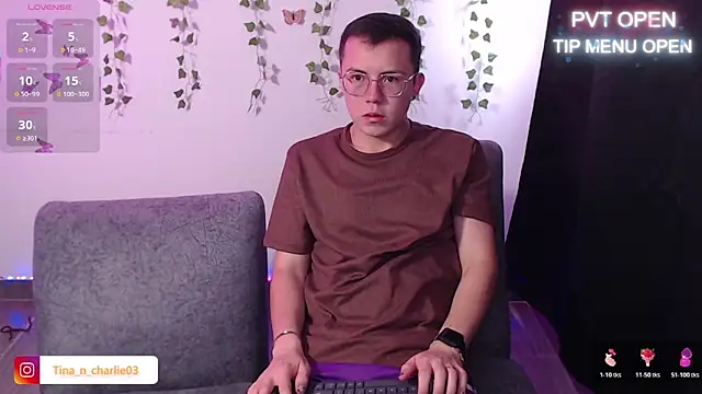 Tina 4 Charlie online show from June 3, 2026, 3:39 pm