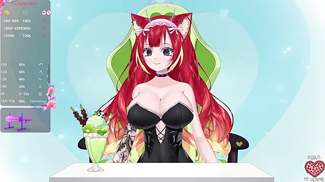 LewdKira VT online show from February 14, 2025, 6:45 am