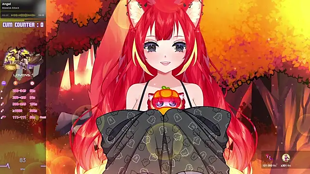 LewdKira VT online show from October 8, 2025, 2:47 pm