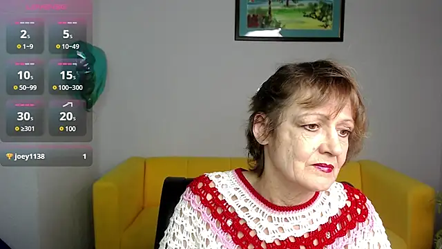 Snapshot of SexyGrandma_ chatting on February 24, 2025, 2:15 pm SexyGrandma  online show from February 24, 2025, 2:15 pm