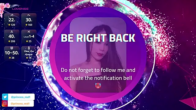 princess0303 online show from December 20, 2025, 8:43 am