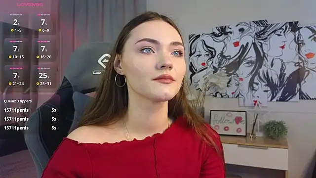 Kira Jin online show from March 11, 2025, 8:20 am