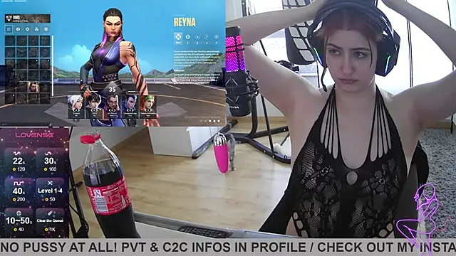Gamergirl-Linela online show from February 23, 2025, 4:13 pm