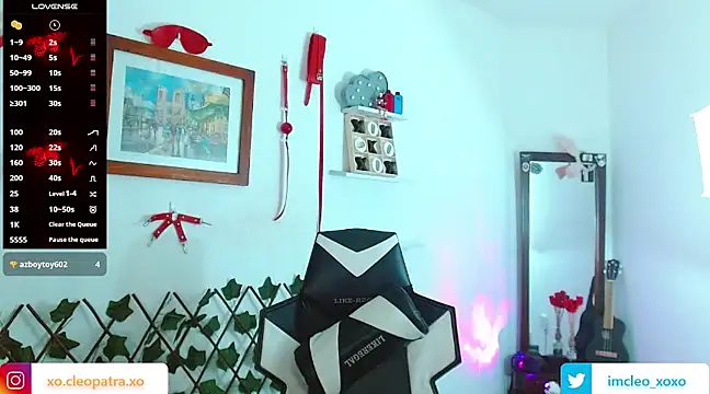 imcleo xoxo online show from March 6, 2025, 9:47 am