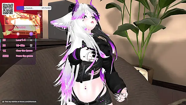Kitten Lush online show from March 22, 2025, 11:31 pm