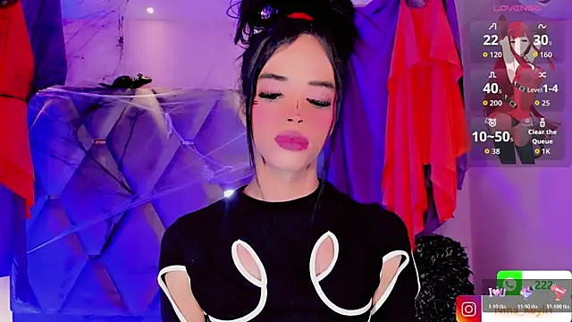 Nina Keyli online show from October 26, 2025, 8:26 pm