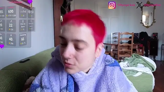 OllympeKaii online show from April 18, 2026, 5:55 am