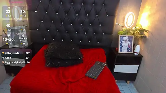 Lissandra 18 online show from March 15, 2025, 7:09 am