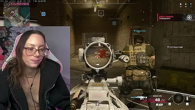 SpaceCowWhore online show from January 7, 2026, 4:59 am