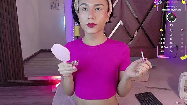 Ash Femboy online show from December 1, 2025, 8:14 pm