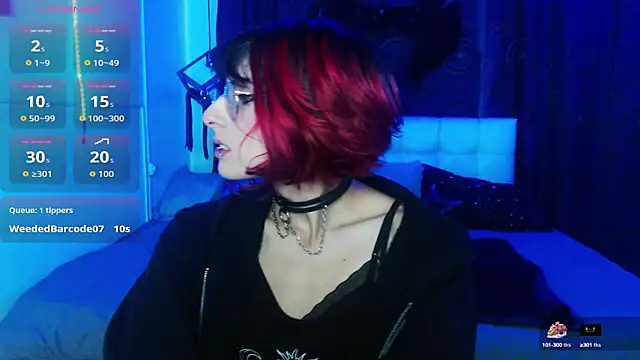 goth minerva online show from October 11, 2025, 1:53 pm