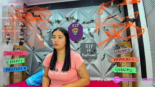 GreciaFox1 online show from October 18, 2025, 11:11 am