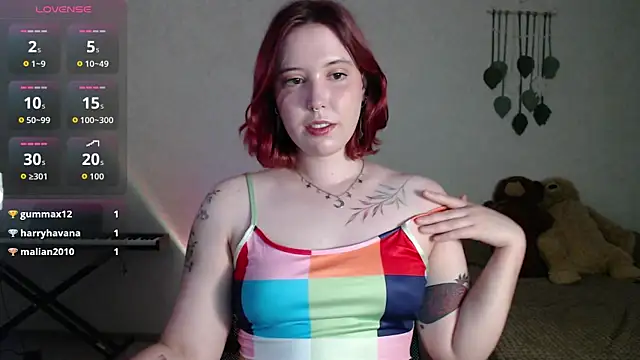 Ruby Flame online show from July 13, 2026, 7:55 am