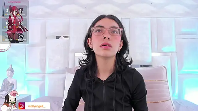 Im Molly Angel online show from December 13, 2025, 8:04 pm