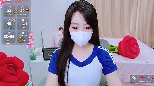 Snapshot of -MinaYoung- chatting on October 24, 2025, 8:33 am -MinaYoung- online show from October 24, 2025, 8:33 am