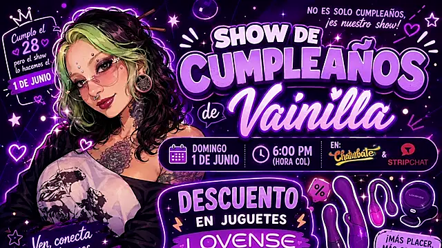 Snapshot of vainilla_doll chatting on June 21, 2026, 2:14 am vainilla doll online show from June 21, 2026, 2:14 am