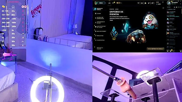 Snapshot of Nyveth chatting on November 28, 2025, 2:42 pm Nyveth online show from November 28, 2025, 2:42 pm