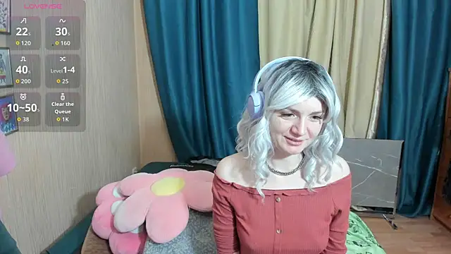 Dia Angel online show from October 28, 2025, 7:05 pm