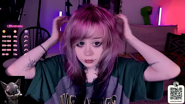 Lollyshy online show from October 23, 2025, 10:58 am