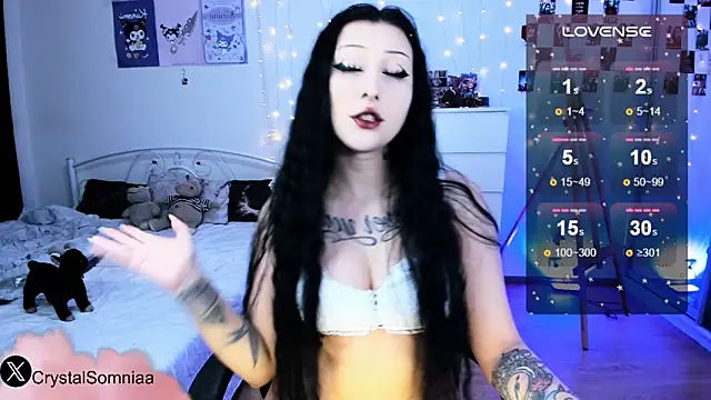 Crystal somnia online show from October 23, 2025, 4:23 am