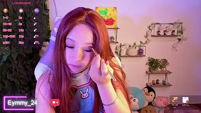 Eymmy 24 online show from May 17, 2026, 1:47 am