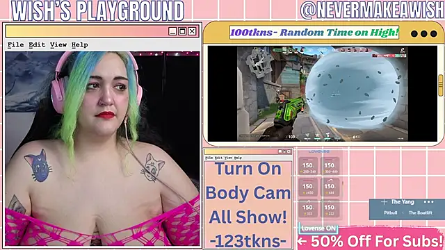 nevermakeawish online show from February 19, 2026, 5:25 am