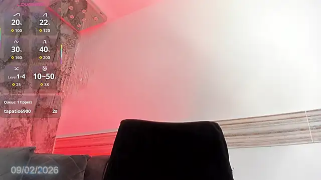 Sophi Johnson online show from February 9, 2026, 10:14 pm