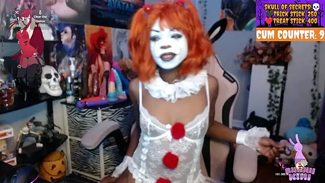 Snapshot of bunniikimi chatting on October 29, 2025, 2:30 pm bunniikimi online show from October 29, 2025, 2:30 pm