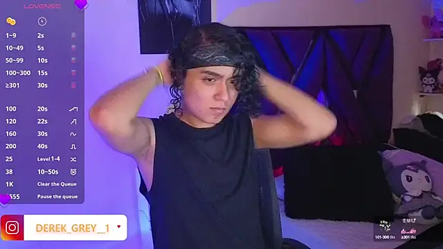 derek greyy  online show from September 15, 2025, 8:09 pm