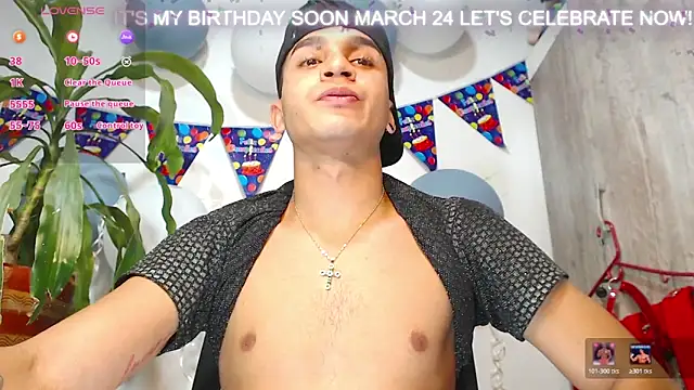 Angel latinboy online show from March 9, 2026, 4:22 pm