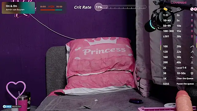 PrincessKikiZa online show from June 2, 2026, 7:38 pm