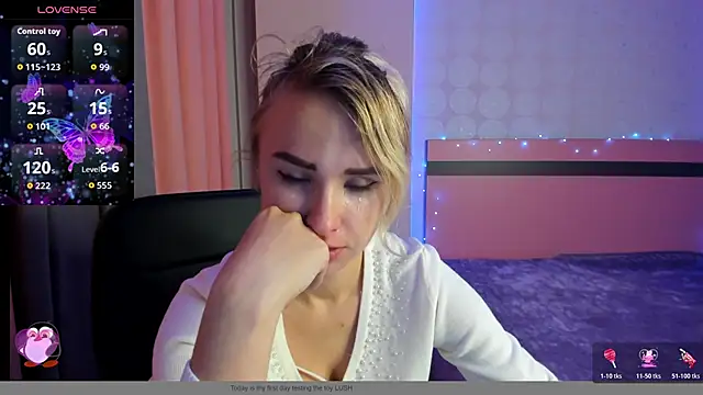 MeryMidnight online show from November 27, 2025, 6:37 am