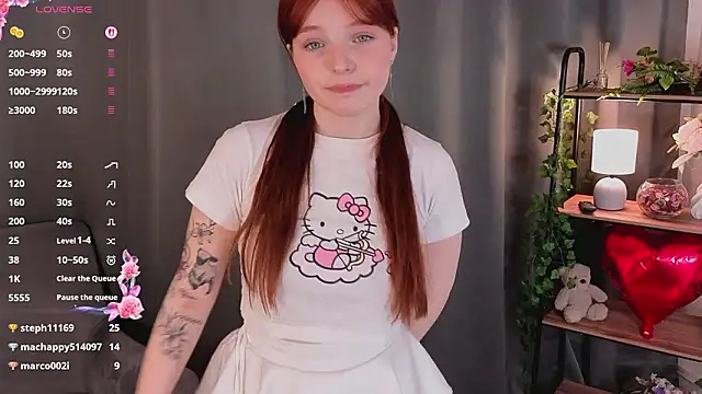 AnnieKim  online show from March 12, 2026, 4:46 pm