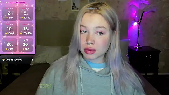 Diana Dream online show from November 23, 2025, 9:47 pm